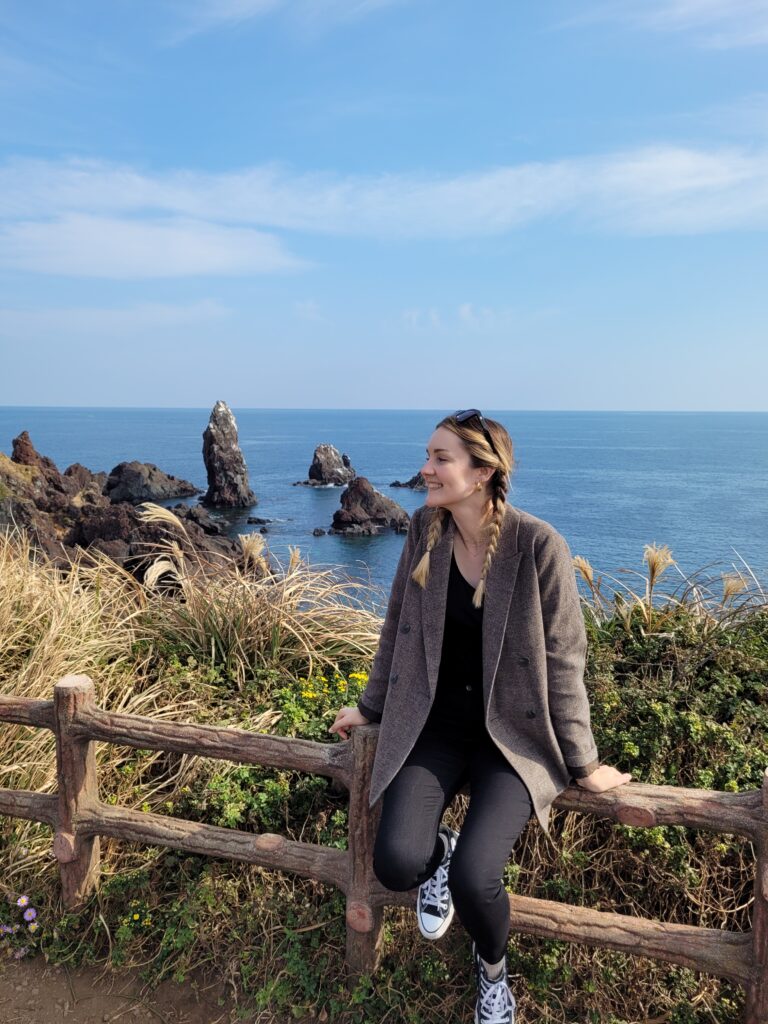 falaises Seopjikoji jeju