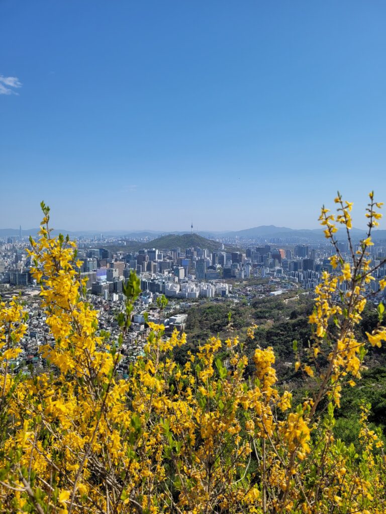 randonnée à inwangsan séoul