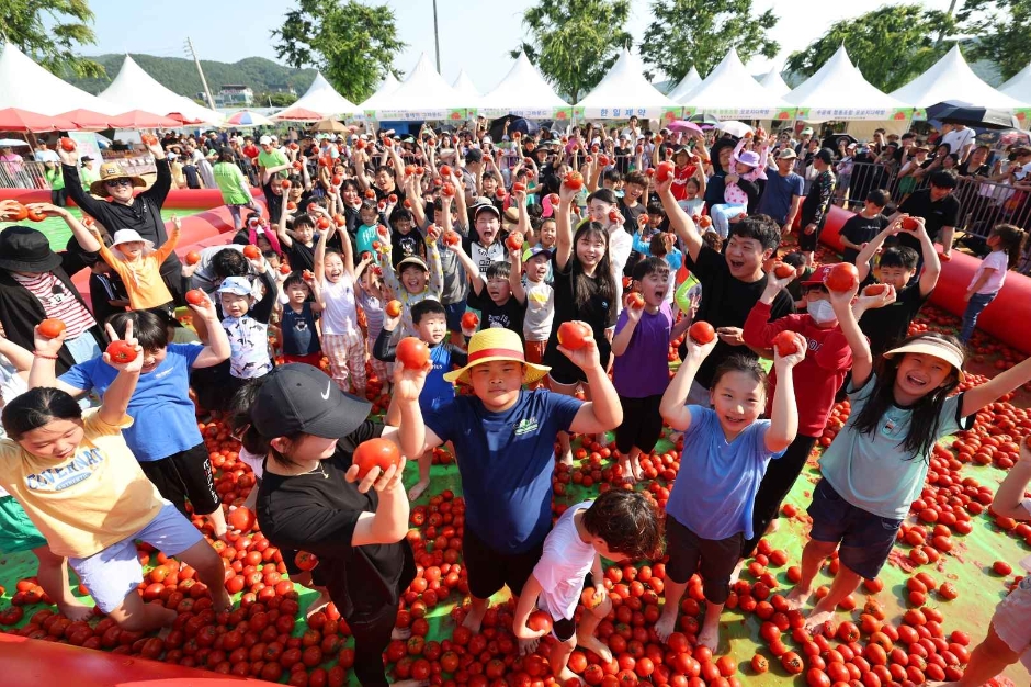 Le festival de la tomate de Toechon