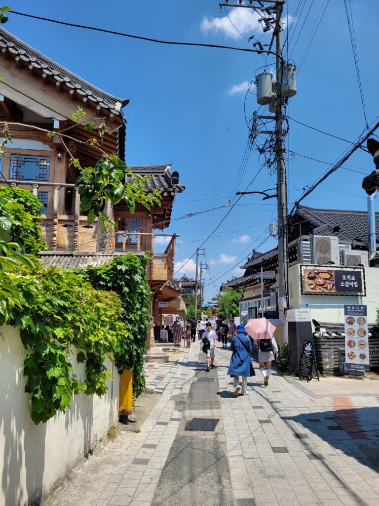 rues traditionnelles corée