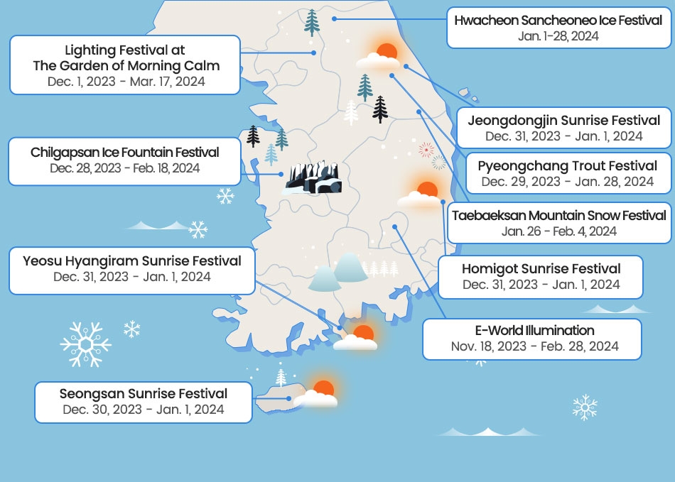 festivals hiver corée du sud