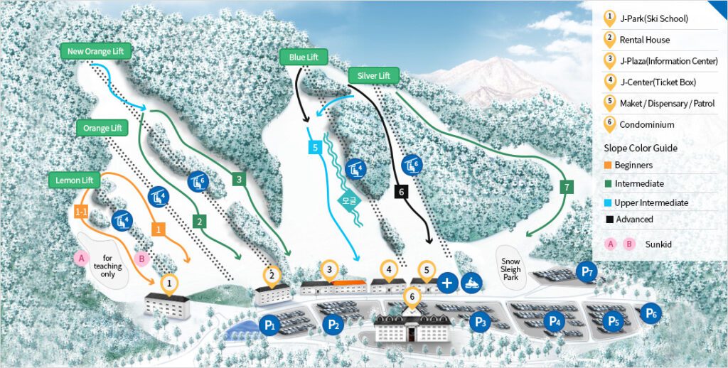 Jisan Forest Ski Resort (지산 포레스트 리조트 스키장)