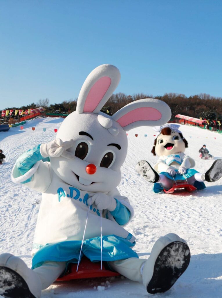 Seoul Land hiver